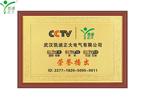 凱迪正大登上CCTV央視廣告，全力打造品牌新高度